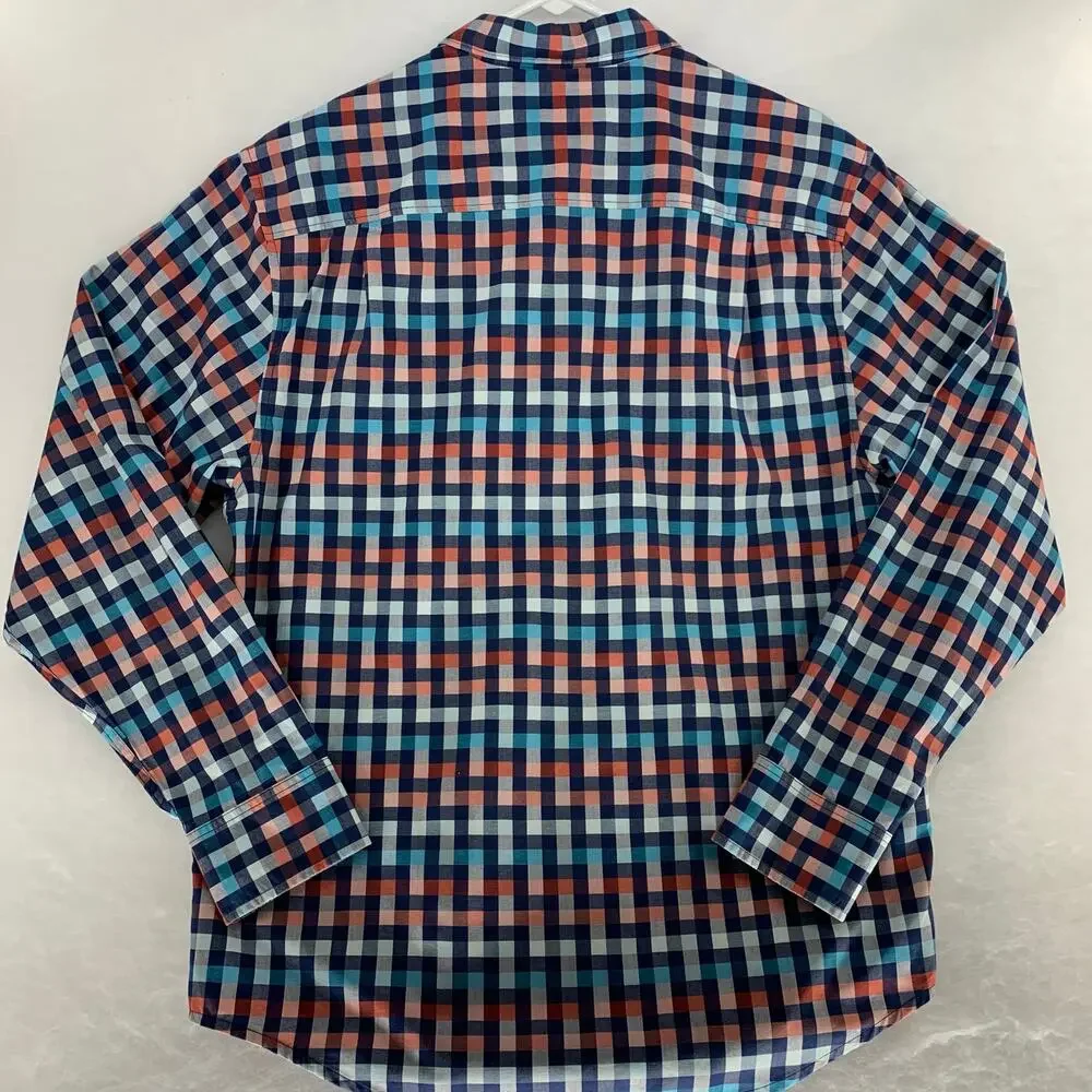 Tommy Bahama Men's Long Sleeve Patterned Button-Up Shirt Size M - Picture 2 of 14